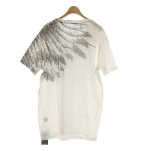 A/X ARMANI EXCHANGE Tシャツタグ付き XL 白 ホワイト Vネック グラフィックプリント 半袖 /AU