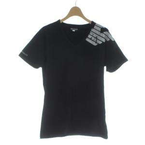 Tシャツ カットソー 半袖 XL 黒 ブラック Vネック /RR