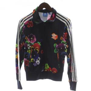 FLORAL BURST FIREBIRD TRACK TOP トラックジャケット L マルチカラー 花柄
