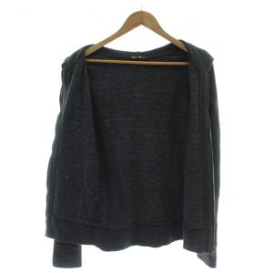 HYSTERIC GLAMOUR ジップアップパーカー 上着 F モスグリーン 長袖 フード付き グラフィックプリント 0141CF06