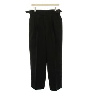 24AW グルカパンツ ウール 48 ブラック 24FW-REPT-218-J