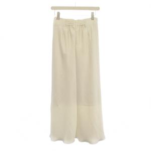 IENA 23AW ダブルサテンスカート ロング 38 アイボリー 23060900870130 /BM