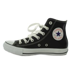 レザー オールスター LEA ALL STAR HI スニーカー シューズ 24.0cm 黒 ブラック