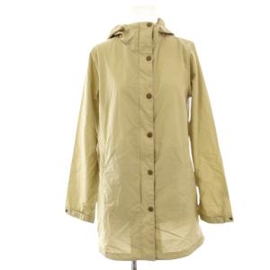 タグ付き コンパクトコート Compact Coat ナイロン ジップアップ M ベージュ NPW21734