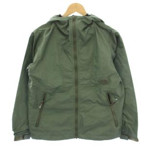 タグ付き コンパクトジャケット Compact Jacket ナイロンジャケット ジップアップ M 緑
