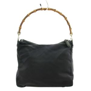 GUCCI ハンドバッグ ワンショルダーバッグ バンブーハンドル 黒 ブラック 000 2058 0509 5 /AN14