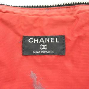 CHANEL 旧トラベルライン ハンドバッグ ナイロン 6番台 黒 ブラック /AN14 OH