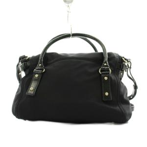 kate spade new york ハンドバッグ ショルダーバッグ 2way ナイロン 黒 ブラック /AN29 D
