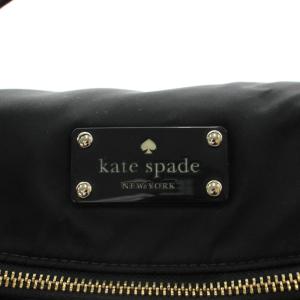 kate spade new york ハンドバッグ ショルダーバッグ 2way ナイロン 黒 ブラック /AN29 D