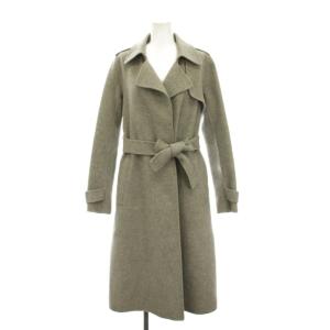 NEW DIVIDE OAKLANE DF ウールコート カシミヤ ロング アウター P グレー /YM