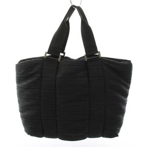 PLEATS PLEASE ISSEY MIYAKE イッセイミヤケ プリーツトートバッグ ナイロン ブラック PP52-AG404