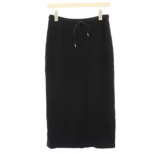 23AW Double Knit LT N PO Slip Skirt タイトスカート マキシ ロング