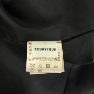 TODAYFUL 22SS ジャガードリーフペンシルスカート タイトスカート マーメイドスカート ロング 36 茶 ブラウン