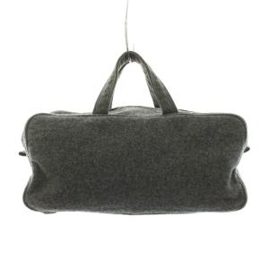 COMME des GARCONS ハンドバッグ ウール グレー /YT