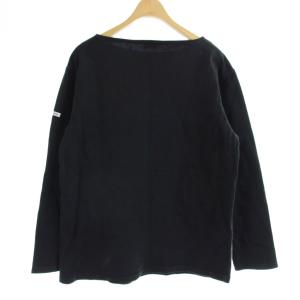 ORCIVAL Tシャツ 4 黒 ブラック 無地 ボートネック 長袖 /AP