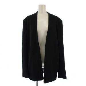 23SS カラーレスツイルジャケット 36 黒 12310109 /BM
