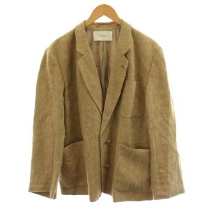 22SS ボーイフレンド リネンジャケット Boyfriend Linen Jacket テーラードジャケット
