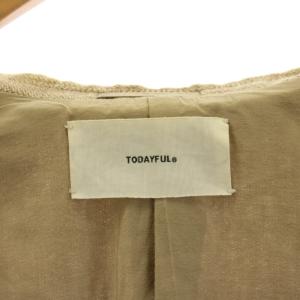 TODAYFUL 22SS ボーイフレンド リネンジャケット Boyfriend Linen Jacket テーラードジャケット