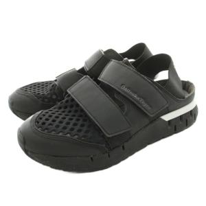 REBILAC SANDAL サンダル ストラップ メッシュ 23cm 黒 ブラック 1183A560