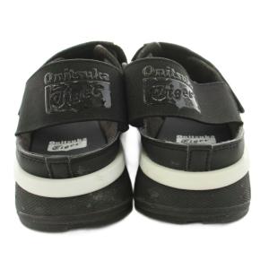 Onitsuka Tiger REBILAC SANDAL サンダル ストラップ メッシュ 23cm 黒 ブラック 1183A560