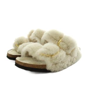 アリゾナ ビッグバックル テディ Arizona Big Buckle Teddy サンダル ボア 24.0cm
