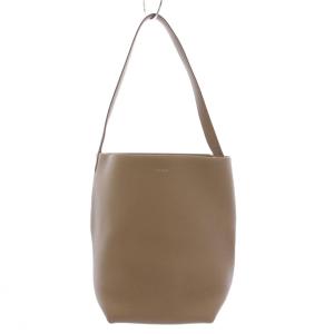 Small N/S Park Tote レザー ダークベージュ