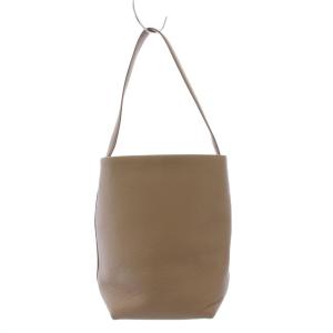 The Row Small N/S Park Tote レザー ダークベージュ