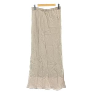 24aw スカート ロング 38 ベージュ 無地 24060220727040 /GP