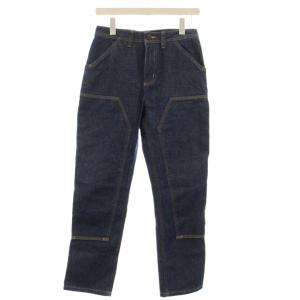 25SS ダブルニー デニムパンツ ペインターパンツ 2 青 ブルー 21840 /G