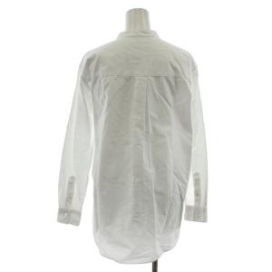 MAKER'S SHIRT 鎌倉 バンドカラーシャツ ブラウス 長袖 F 白 ホワイト 無地 /RR