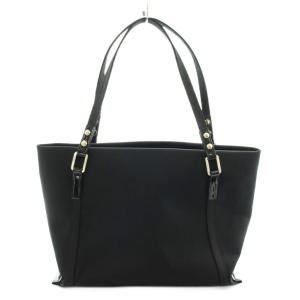 LANVIN en Bleu トートバッグ ハンドバッグ キャンバス 黒 ブラック /AN23