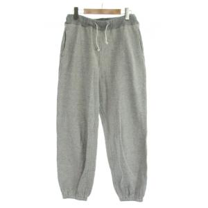 COMMON SWEATPANTS パンツ F0 グレー 無地 ドローストリングウエスト リブ裾 22AMSCU03