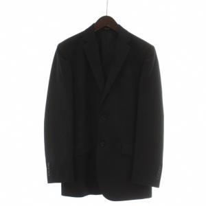 COMME CA ISM スーツ フォーマル ジャケット M パンツ M 黒 ブラック 無地 シングルブレスト 長袖 47-01SK20