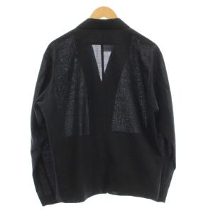N.HOOLYWOOD STRIPE RAPEL JACKET エヌハリ ストライプ テーラードジャケット 38 黒 ブラック