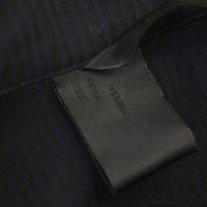 N.HOOLYWOOD STRIPE RAPEL JACKET エヌハリ ストライプ テーラードジャケット 38 黒 ブラック