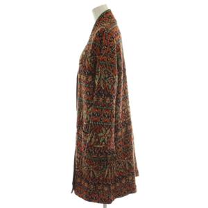 MISSONI ロングカーディガン ウール マルチカラー 柄 Vネック 長袖 D-TK392 /GG