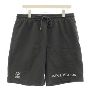 Nylon Home Short ナイロン ショートパンツ M グレー WDS-O-FCT-24-Q4-PT-02