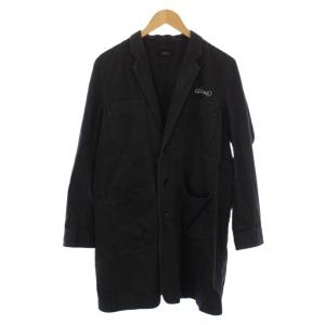 チェスターコート ロング 2 黒 07301 /BM