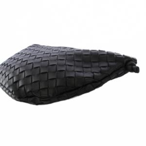 BOTTEGA VENETA ターン ミディアム イントレチャート ワンショルダーバッグ ブラック
