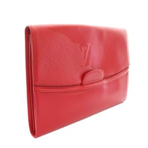 LOUIS VUITTON エーゲ オペラライン クラッチバッグ モノグラム レッド M63967