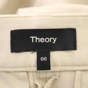Theory 24SS TREECA ストレッチ クロップドパンツ スラックス 00 ベージュ 01-4106404