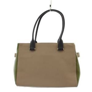 COACH スワッガー ハンドバッグ ショルダーバッグ レザー ベージュ カーキ 紺 ネイビー /AN37