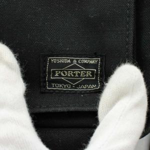 PORTER 吉田カバン ショルダーバッグ キャンバス 黒 ブラック /AN27