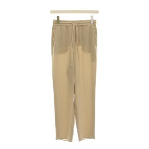 25SS Flow Mason Pant パンツ S ベージュ 無地 ドローストリングウエスト フルレングス
