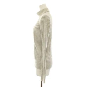 Maison Margiela 4 マルタンマルジェラ ニット セーター タートルネック 長袖 リブ編み カシミヤ混 XS グレー S31HA0785