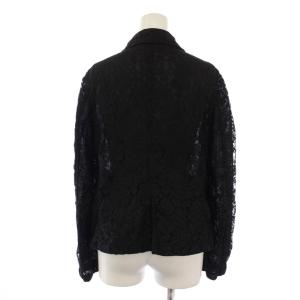 COMME des GARCONS COMME des GARCONS コムコム AD2011 レース シャツジャケット S 黒 RI-J044 /BM