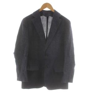 PILGRIM 24SS シングルブレステッド2Bジャケット ブレザー テーラード 麻混 リネン混 ウール混