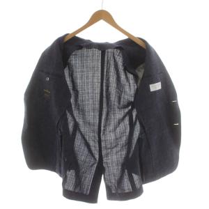 TOMORROWLAND PILGRIM 24SS シングルブレステッド2Bジャケット ブレザー テーラード 麻混 リネン混 ウール混