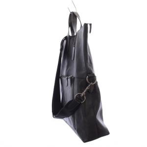 COACH Manhattan foldover tote ショルダーバッグ トートバッグ 2WAY レザー ブラック