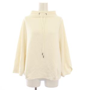 23AW DOUBLE KNIT LT N DRAWSTRING PO パーカー プルオーバー 七分袖